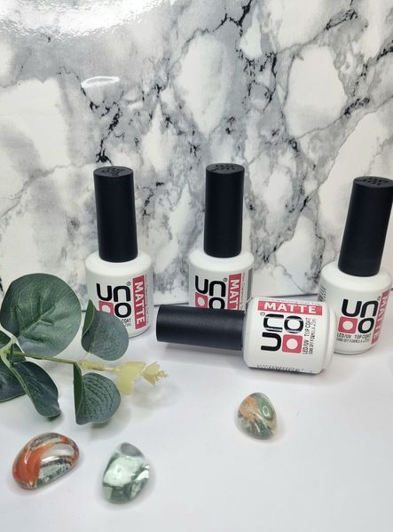 Топ для ногтей UNO Matte Top Coat матовый 15 мл 1985605695 фото