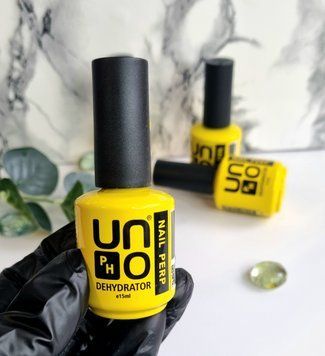 Дегідратор для нігтів UNO Nail Prep (знежирювач), 15 мл 1985617070 фото