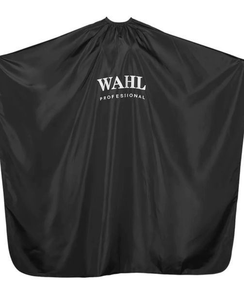 Парикмахерская накидка пеньюар для клиента черная Wahl 000502054 фото